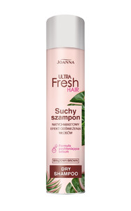 Joanna Ultra Fresh Hair Dry Shampoo Brown 200ml