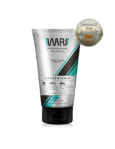 Wars Expert for Men Refreshing Face Wash Gel 98% Natural Vegan 150ml