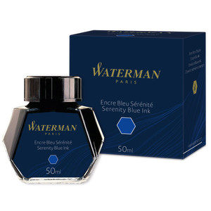 Waterman Ink Bottle 50ml, blue