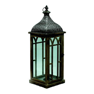 Wooden Lantern Orient 72 cm