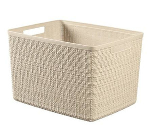 Curver Storage Basket L 20l, light beige
