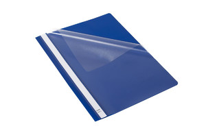 Plastic Report File A4 Standard 25-pack, dark blue