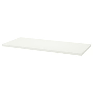 LAGKAPTEN / SPÄND Desk, white, 140x60 cm
