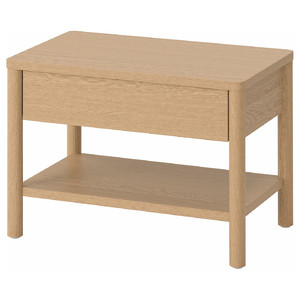 TONSTAD Side table, oak veneer, 64x40 cm