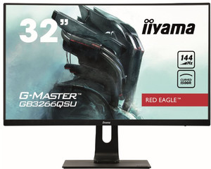 Iiyama 31.5" Monitor VA QHD 144HZ 1MS 1500R DPx HDMIx2 USBx4 GB3266QSU-B1