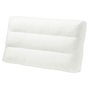 DUVHOLMEN Inner cushion for back cushion, outdoor off-white, 80x44 cm
