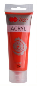 Happy Color Acrylic Paint 75ml, light red