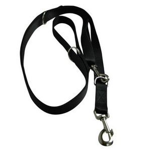 CHABA Adjustable Dog Leash 10mm x 130/260cm, black