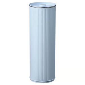 BETTHAJ Tin with lid, for spaghetti/pale blue, 2.6 l