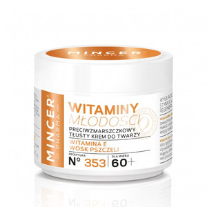 Mincer Pharma Anti-Wrinkle Face Cream Youth Vitamins 353 60+ 50ml