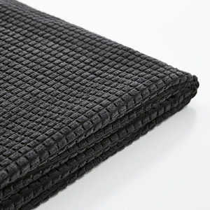 KLIPPAN Cover for 2-seat sofa, Vansbro black