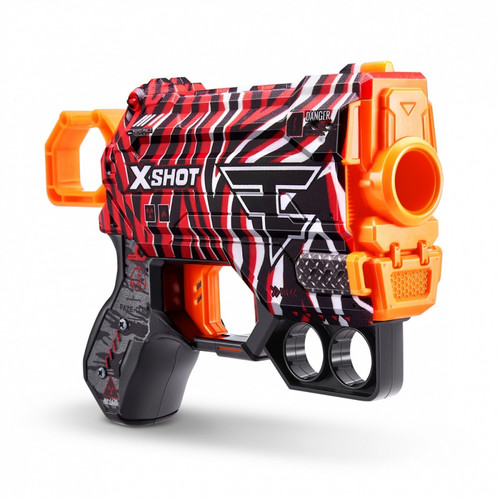 ZURU X-Shot Launcher Skins Menace Faze 4 Darts, assorted, 8+