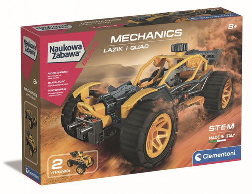 Clementoni Scientific Fun Mechanics Laboratory Rover and Quad 8+