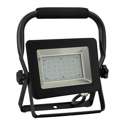 Floodlight LED 30 W 6000 K IP65, portable