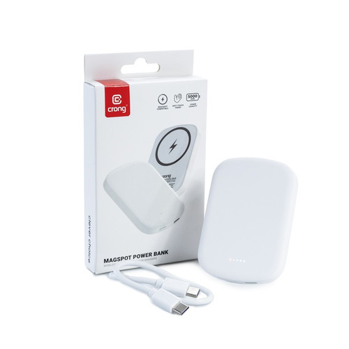 CRONG Power Bank Powerbank with MagSafe 5000mAh, USB-C 20W PD