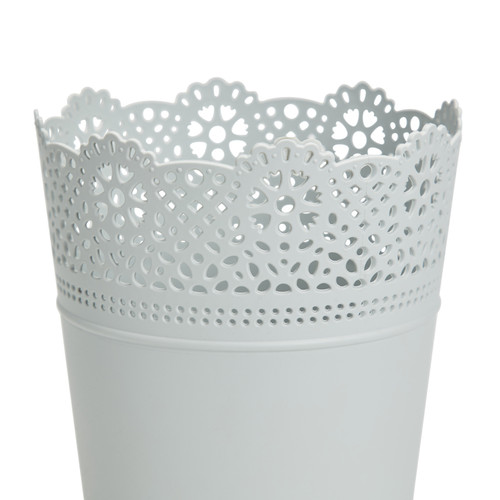 Plant Pot Lace 11.2 cm, egg