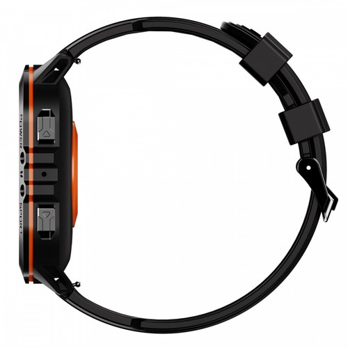 OUKITEL Smartwatch BT20 Rugged, black-orange