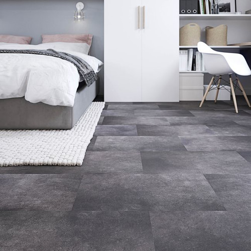 GoodHome Vinyl Flooring ,grey, 2.2 m2, 12-pack