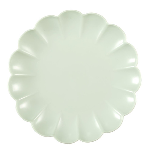 Side Plate Iris 20.5cm, pale green