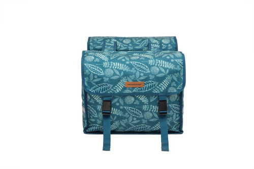 Newlooxs Bicycle Bag Forest Fiori Double, blue