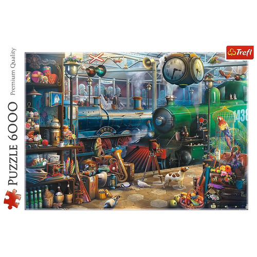 Trefl Jigsaw Puzzle Train Station 6000pcs 16+