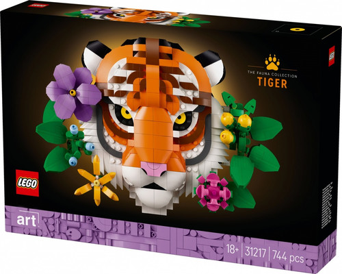 LEGO Art The Fauna Collection Tiger 31217 18+