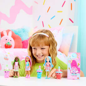 Barbie Pop Reveal Chelsea Pet Party Series Playset JCN89, 1pc, assorted models, 3+