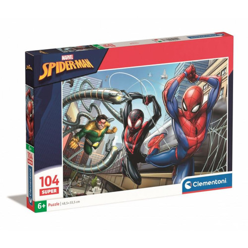Clementoni Children's Puzzle Spiderman 104pcs 6+