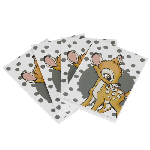 Notepad A7 30 Pages Bambi 16pcs, assorted