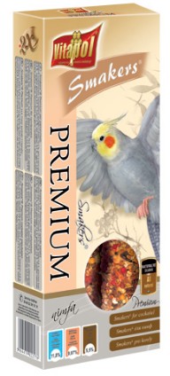 Vitapol Premium Smaker Seed Snack for Cockatiel 2-pack