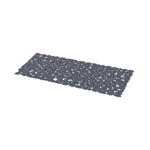 GoodHome Anti-slip Bathroom Bathtub Mat Koros 40x70cm, dark blue