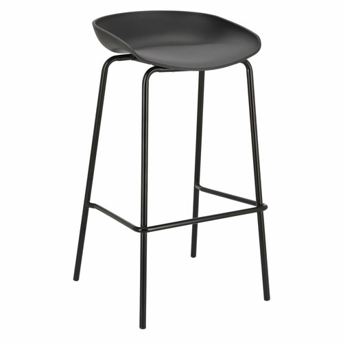 Bar Stool Grego 75cm, black