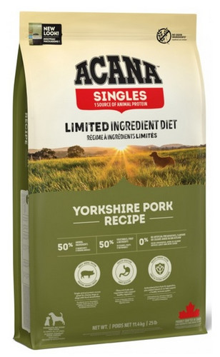 Acana Singles Dry Dog Food Yorkshire Pork 11.4kg
