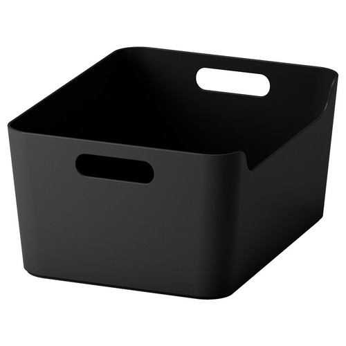 UPPDATERA Box, anthracite, 34x24 cm