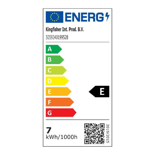 Diall LED Bulb MR16 621lm 2700K 36D, 3 pack