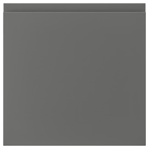 VOXTORP Drawer front, dark grey, 40x40 cm