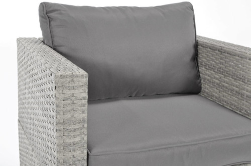 Outdoor Armchair MALAGA, grey