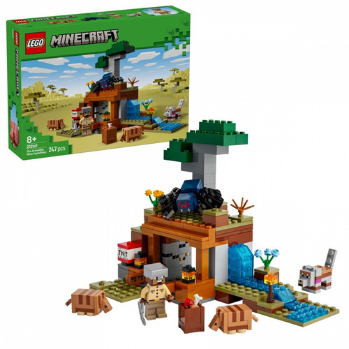 LEGO Minecraft The Armadillo Mine Expedition 8+
