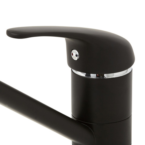 Cooke&Lewis Kitchen Top Lever Tap Huka, black