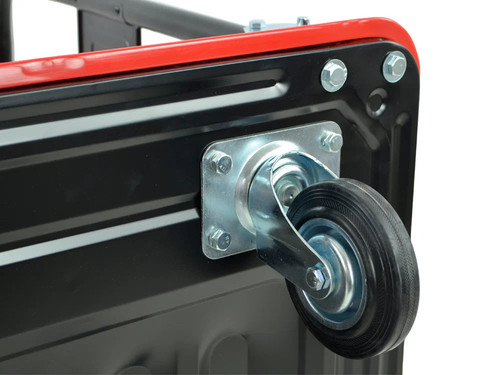 AW 4-Wheel Foldable Platform Trolley 300kg 60x90cm