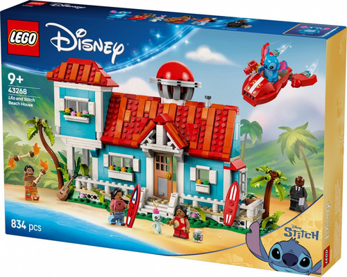 LEGO Disney Lilo and Stitch Beach House 9+