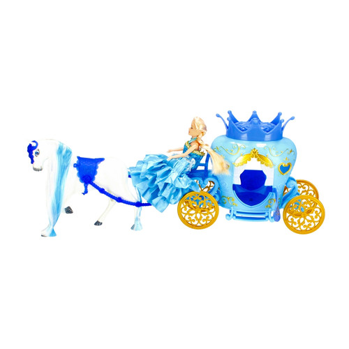 Dreamy Carriage Princess Doll Playset 3+
