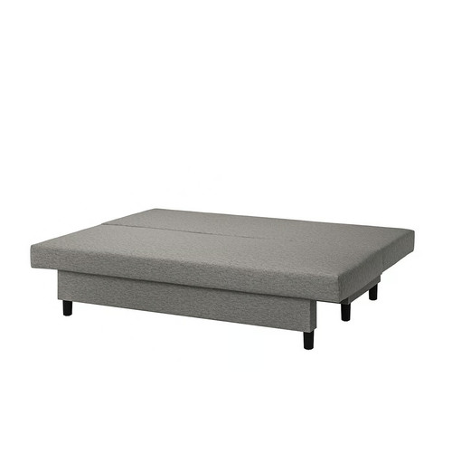 ÄLVDALEN 3-seat sofa-bed, Knisa grey-beige