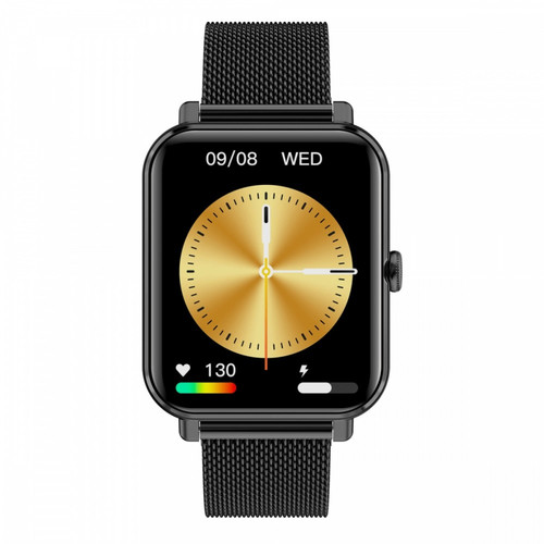 Garett Smartwatch GRC Classic, black steel