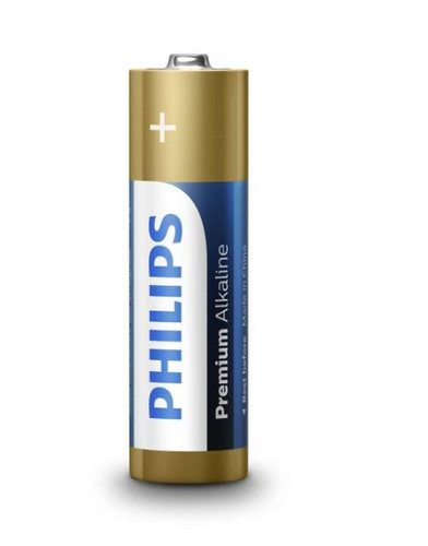 Philips Premium Alkaline Batteries AA x4
