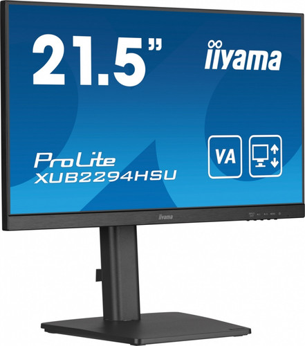 IIYAMA 21.5" Monitor IPS 100Hz  Pivot HAS XUB2293HSU-B7