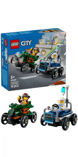 LEGO City Airplane vs. Hospital Bed Race Car Pack 5+