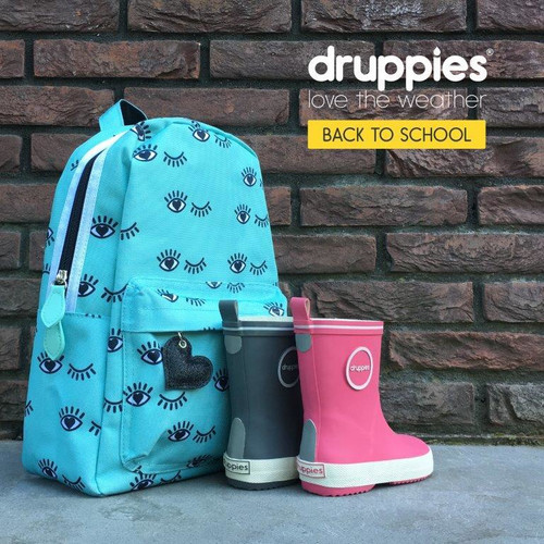 Druppies Rainboots Wellies for Kids Fashion Boot Size 22, pink