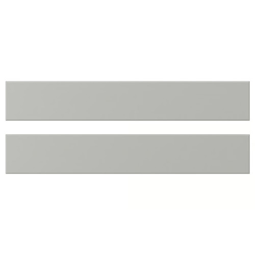 LERHYTTAN Drawer front, light grey, 60x10 cm