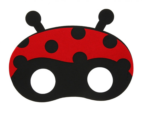 Felt Mask Ladybug